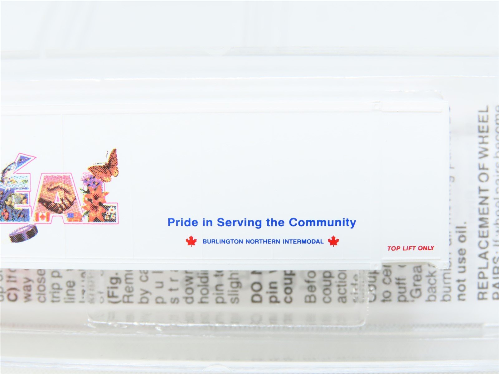 N Micro-Trains MTL #81730 BNAU Burlington Northern Montreal 48' Container 289549