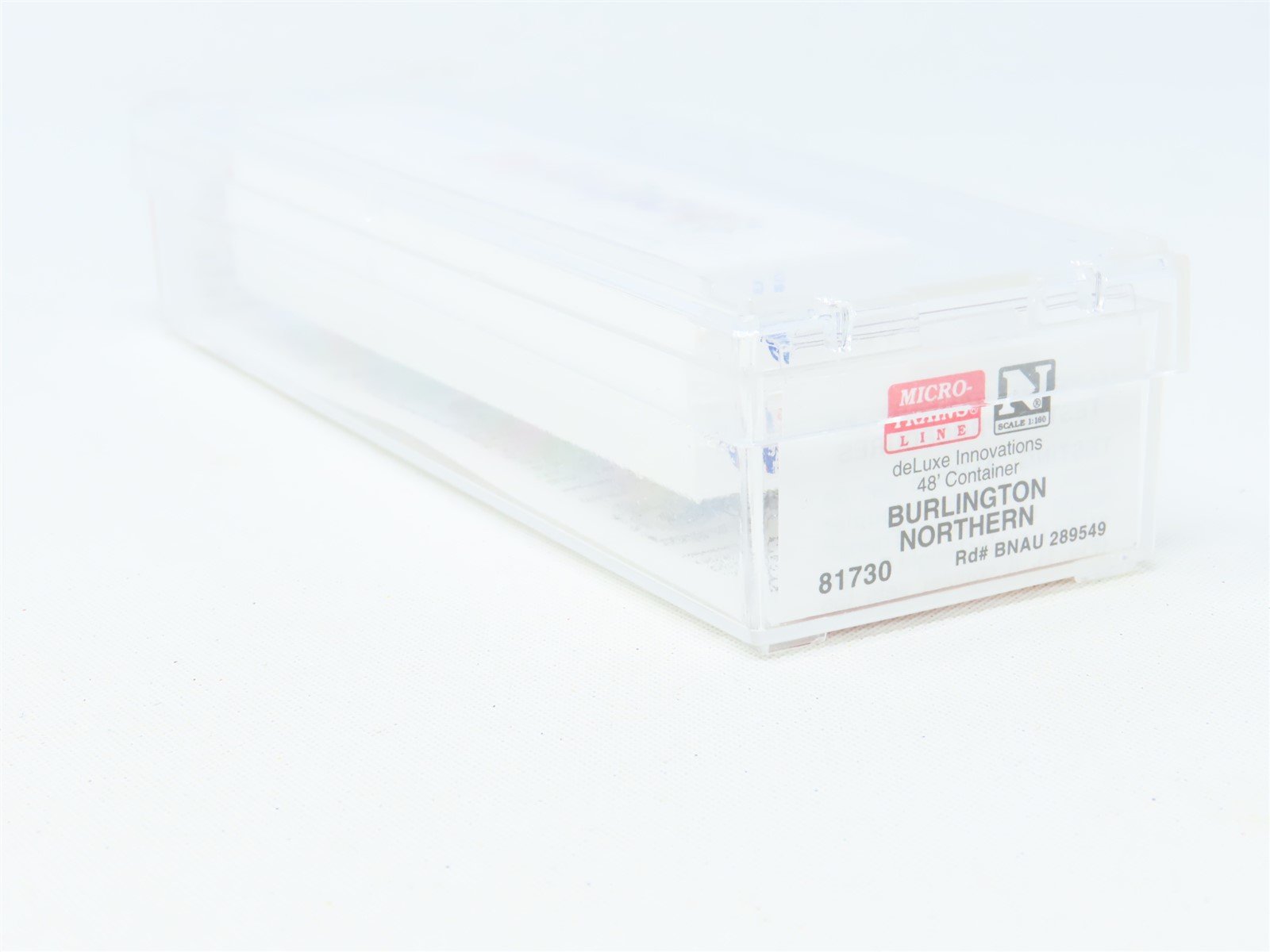 N Micro-Trains MTL #81730 BNAU Burlington Northern Montreal 48' Container 289549