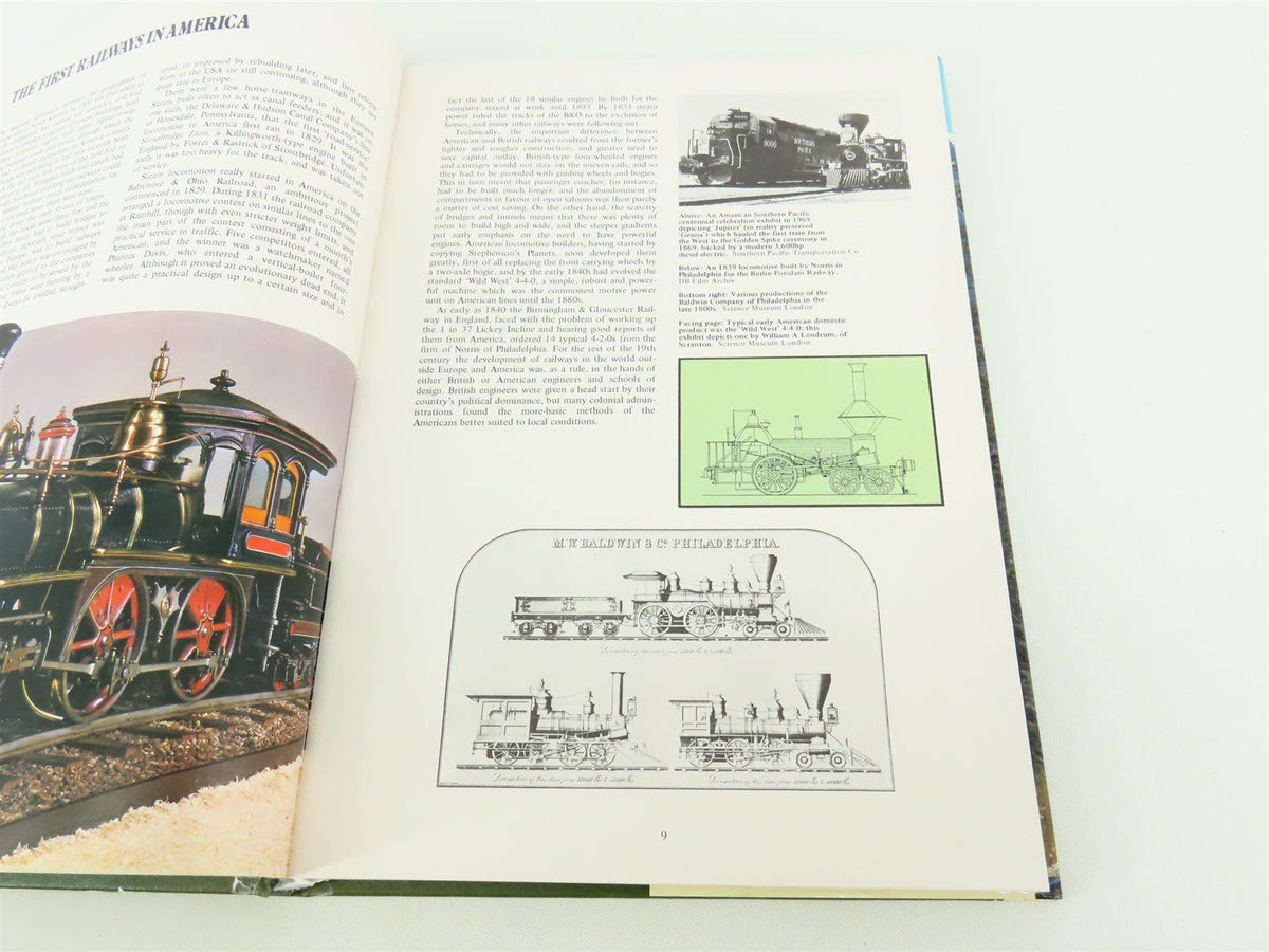 Great Trains Of North America by P.B. Whitehouse ©1974 HC Book