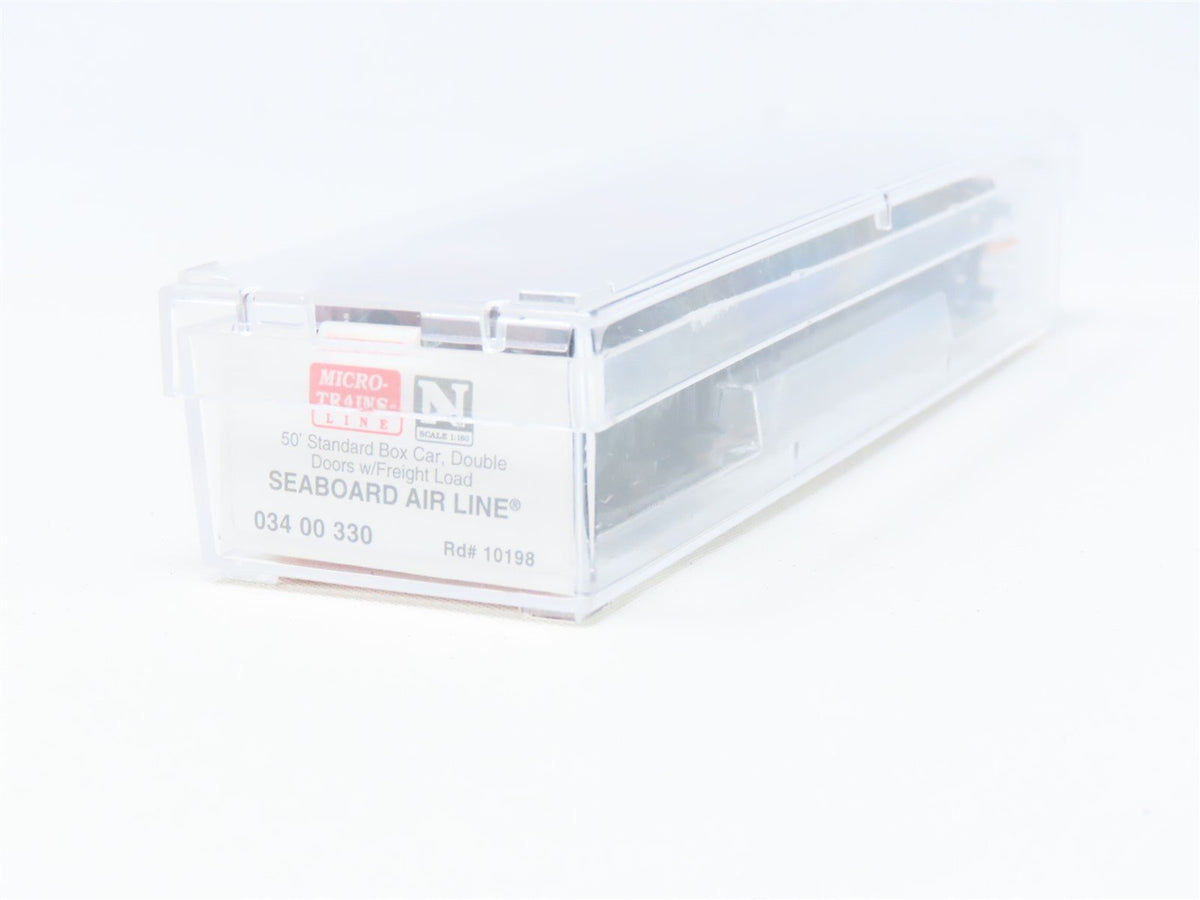 N Scale Micro-Trains MTL 03400330 SAL &quot;Silver Meteor&quot; 50&#39; Steel Box Car #10198