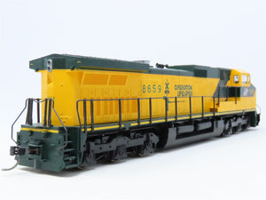 HO KATO 37-1310 CNW Operation Lifesaver GE C44-9W Dash 9 Diesel #8659 -DCC Ready