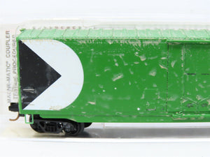 N Scale Micro-Trains MTL 38250 CP Rail 50' Plug Door Box Car #80781 Weathered