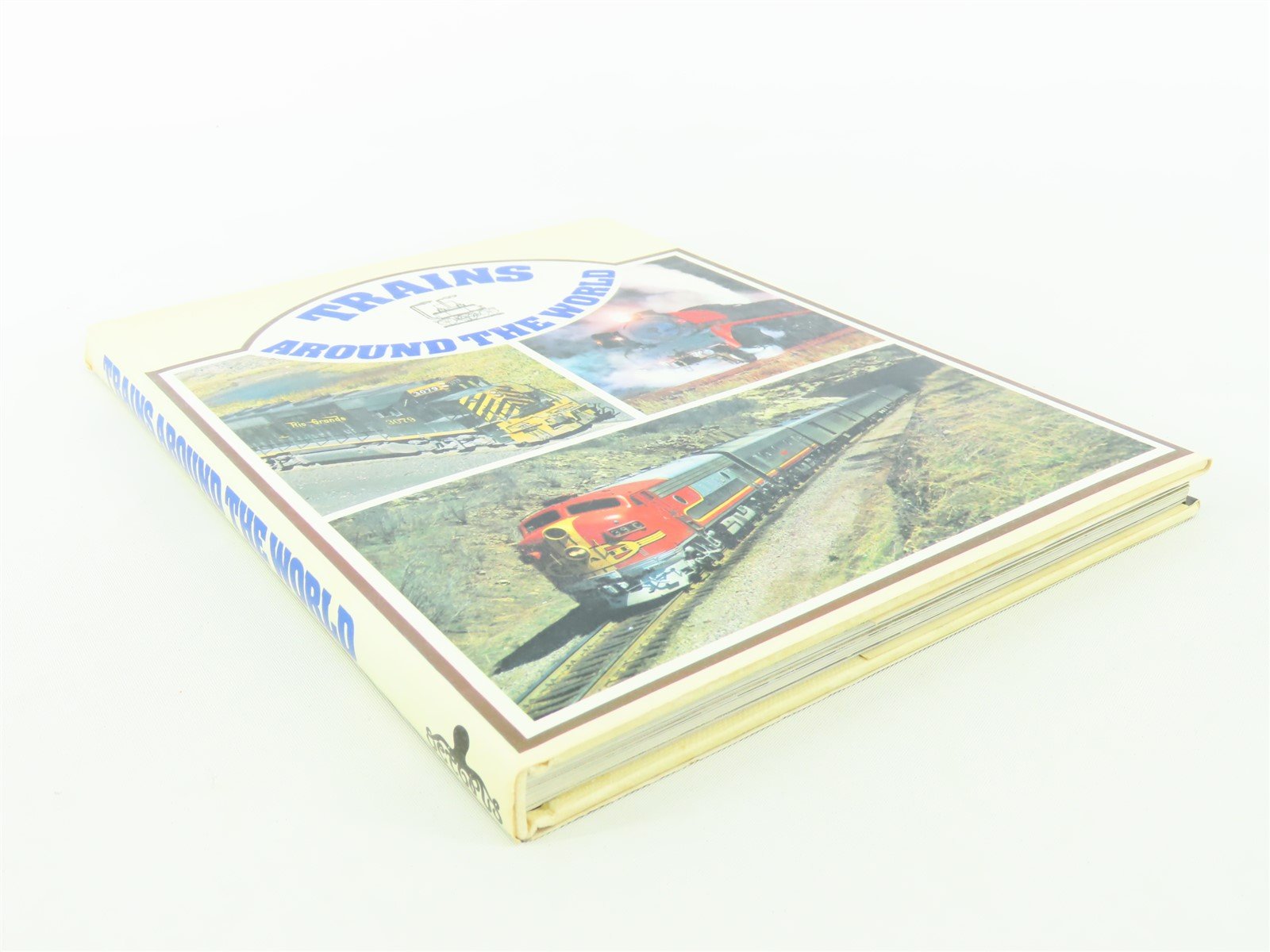 Trains Around The World by O. C. London ©1972 HC Book