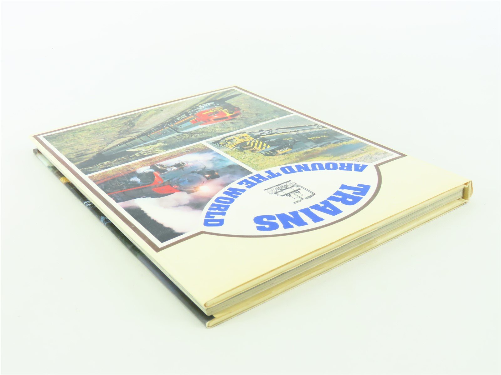 Trains Around The World by O. C. London ©1972 HC Book