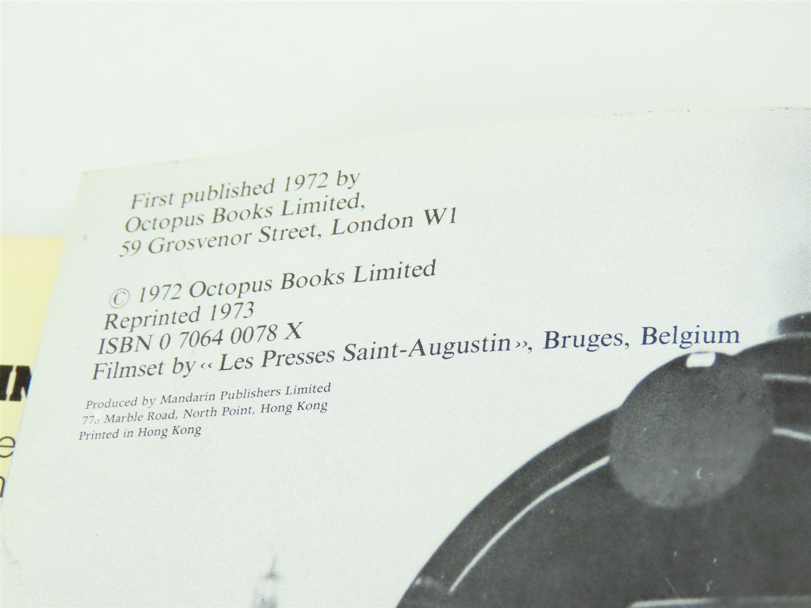 Trains Around The World by O. C. London ©1972 HC Book