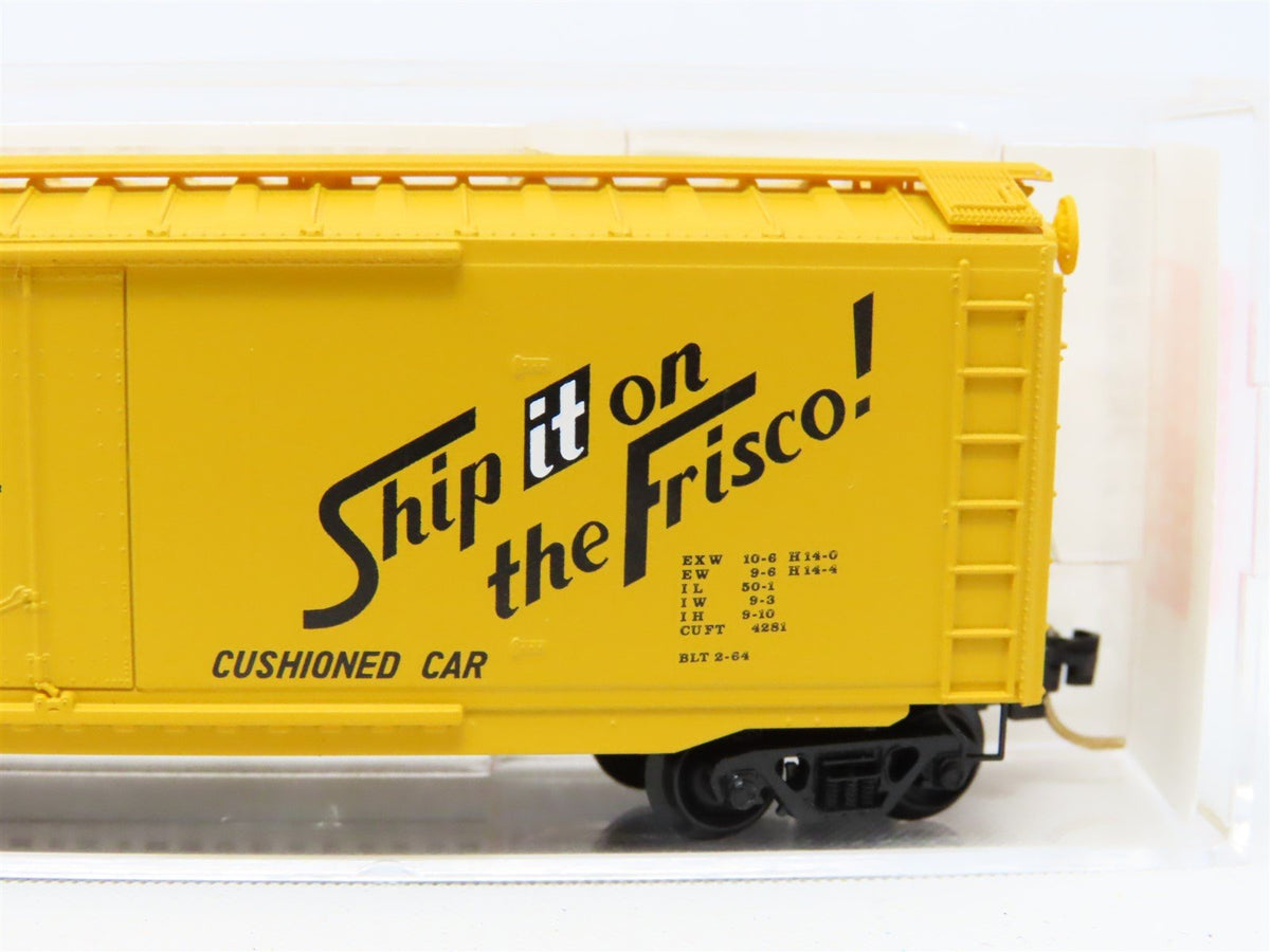 N Scale Micro-Trains MTL 32060 SL-SF Frisco 50&#39; Plug Door Box Car #6244