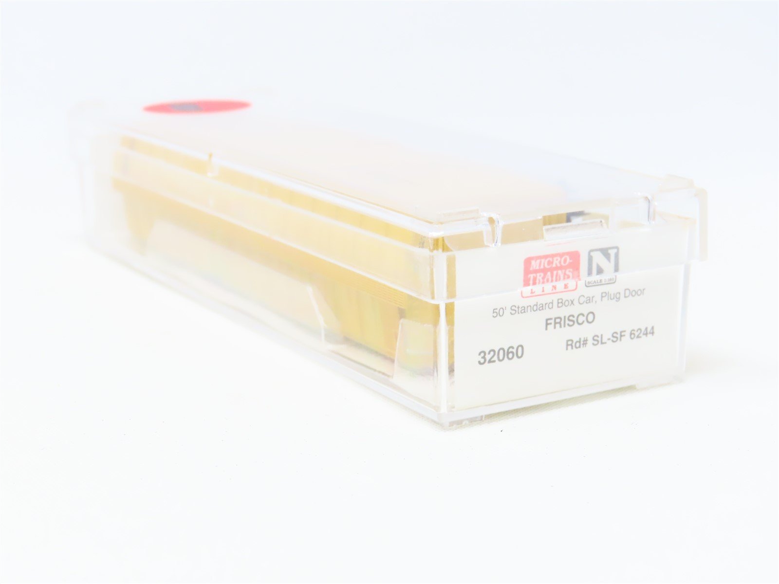N Scale Micro-Trains MTL 32060 SL-SF Frisco 50' Plug Door Box Car #6244
