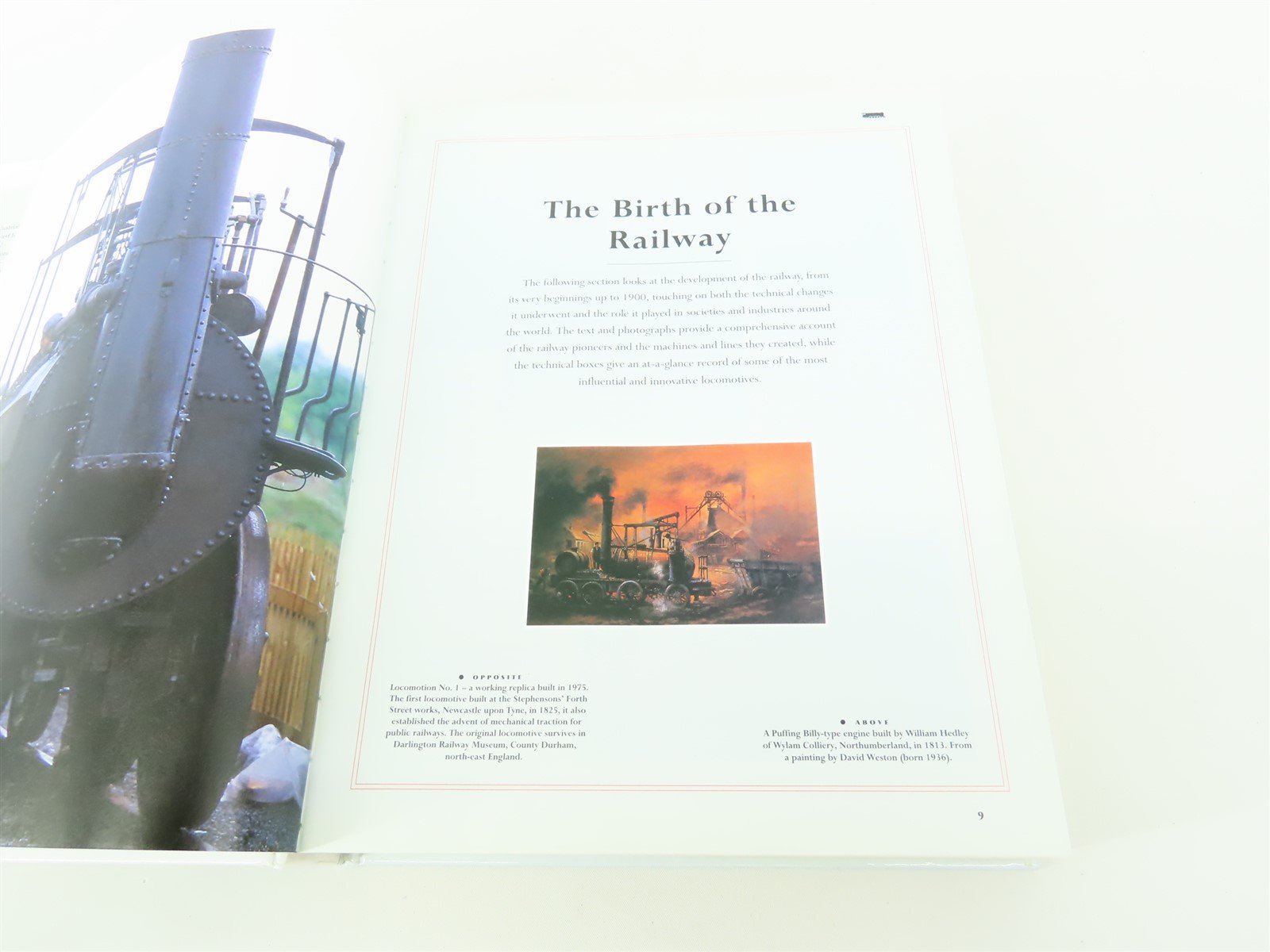 The Ultimate Encyclopedia of Steam & Rail by Colin Garratt ©2000 HC Book