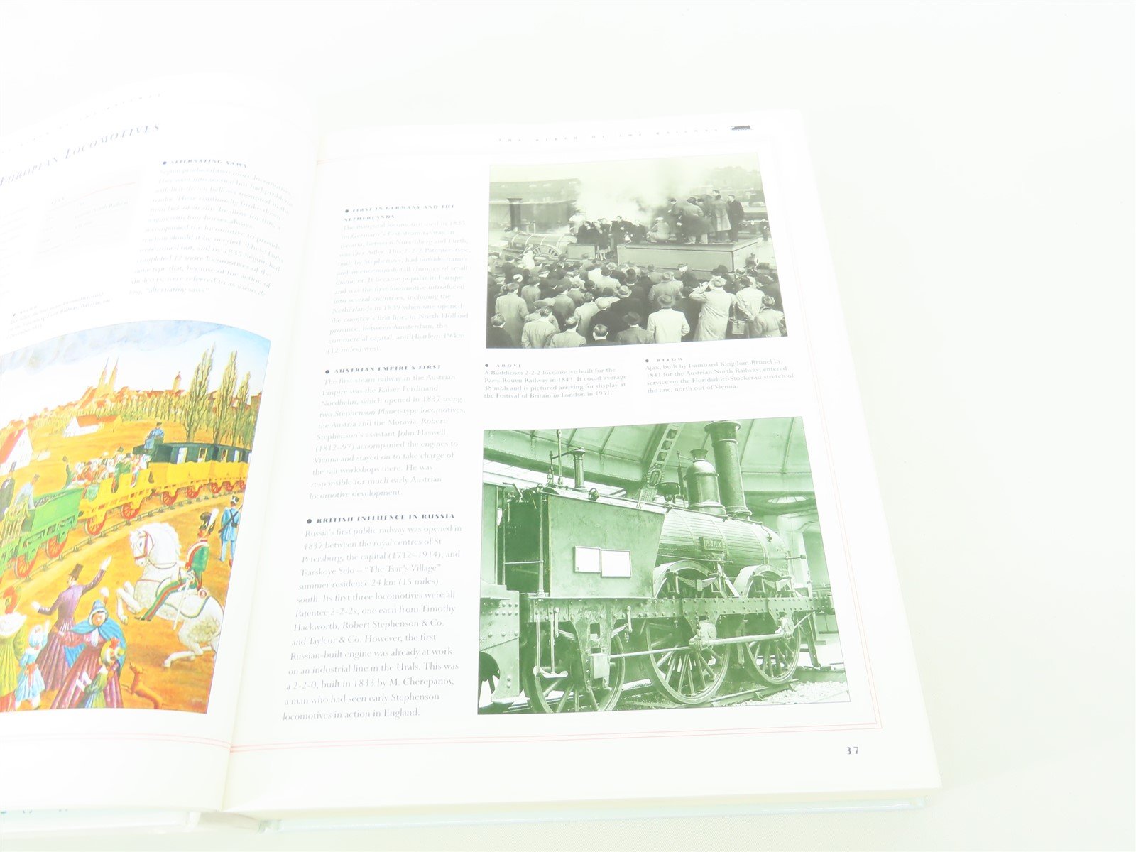 The Ultimate Encyclopedia of Steam & Rail by Colin Garratt ©2000 HC Book