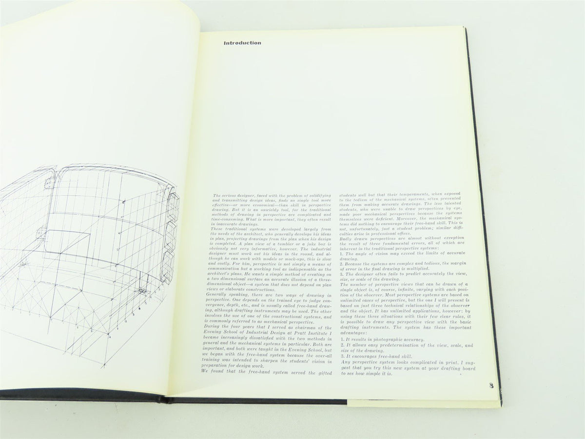 Perspective A New System for Designers by Jay Doblin ©1961 HC Book