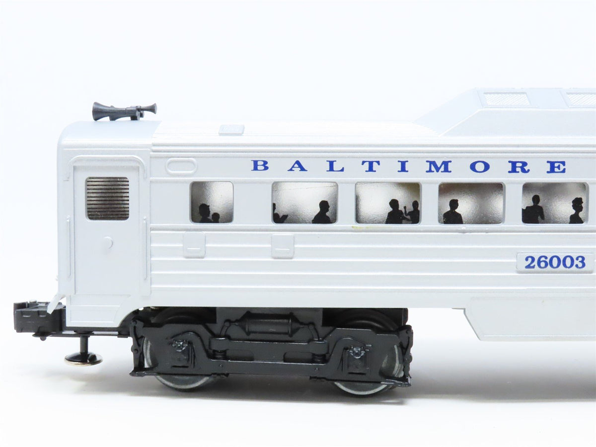 O Gauge 3-Rail K-Line K-26003 B&amp;O RDC Rail Diesel Car #26003 - Unpowered