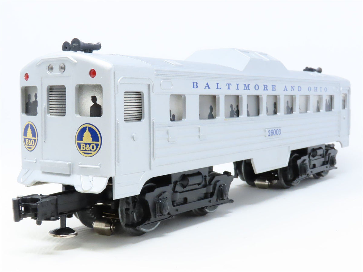 O Gauge 3-Rail K-Line K-26003 B&amp;O RDC Rail Diesel Car #26003 - Unpowered