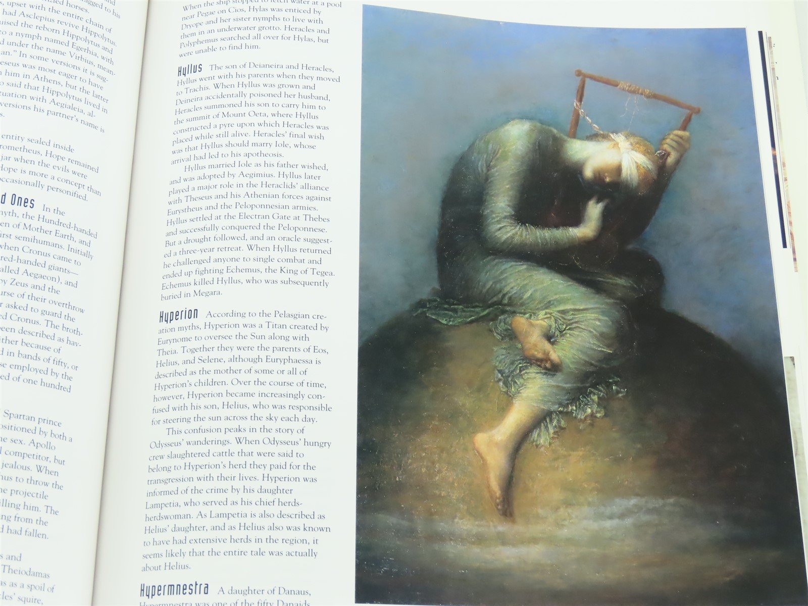 The Encyclopedia of Mythology by Eric Flaum & David Pandy ©1993 HC Book