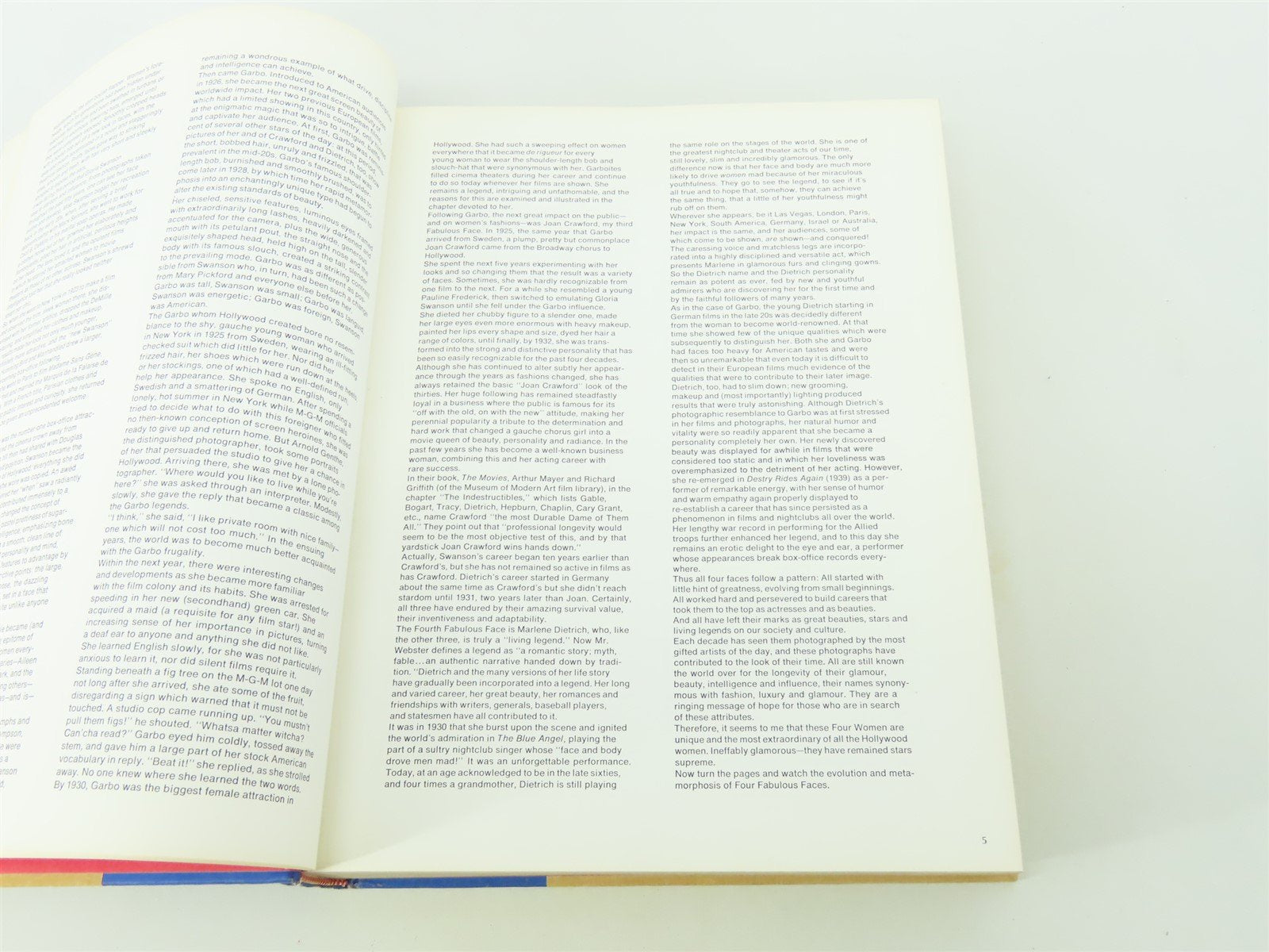 Four Fabulous Faces by Larry Carr ©1970 HC Book