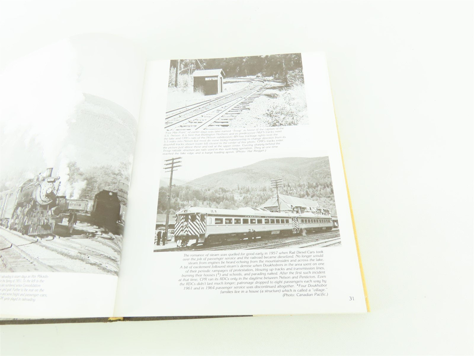 The Kettle Valley and Its Railways by Hal Riegger ©1981 HC Book