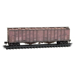 N Micro-Trains MTL 09844230 ATSF Santa Fe 50' Airslide Hopper #310617 Weathered