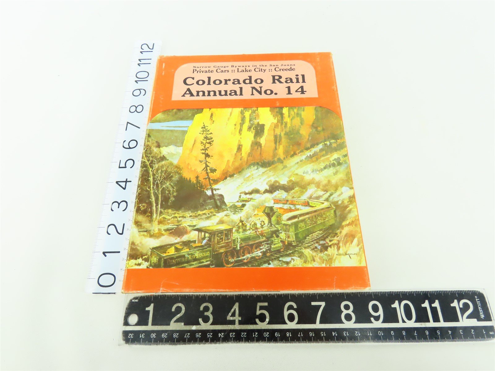 CRM Colorado Rail Annual No.14 by Gordon S Chappell ©1979 HC Book