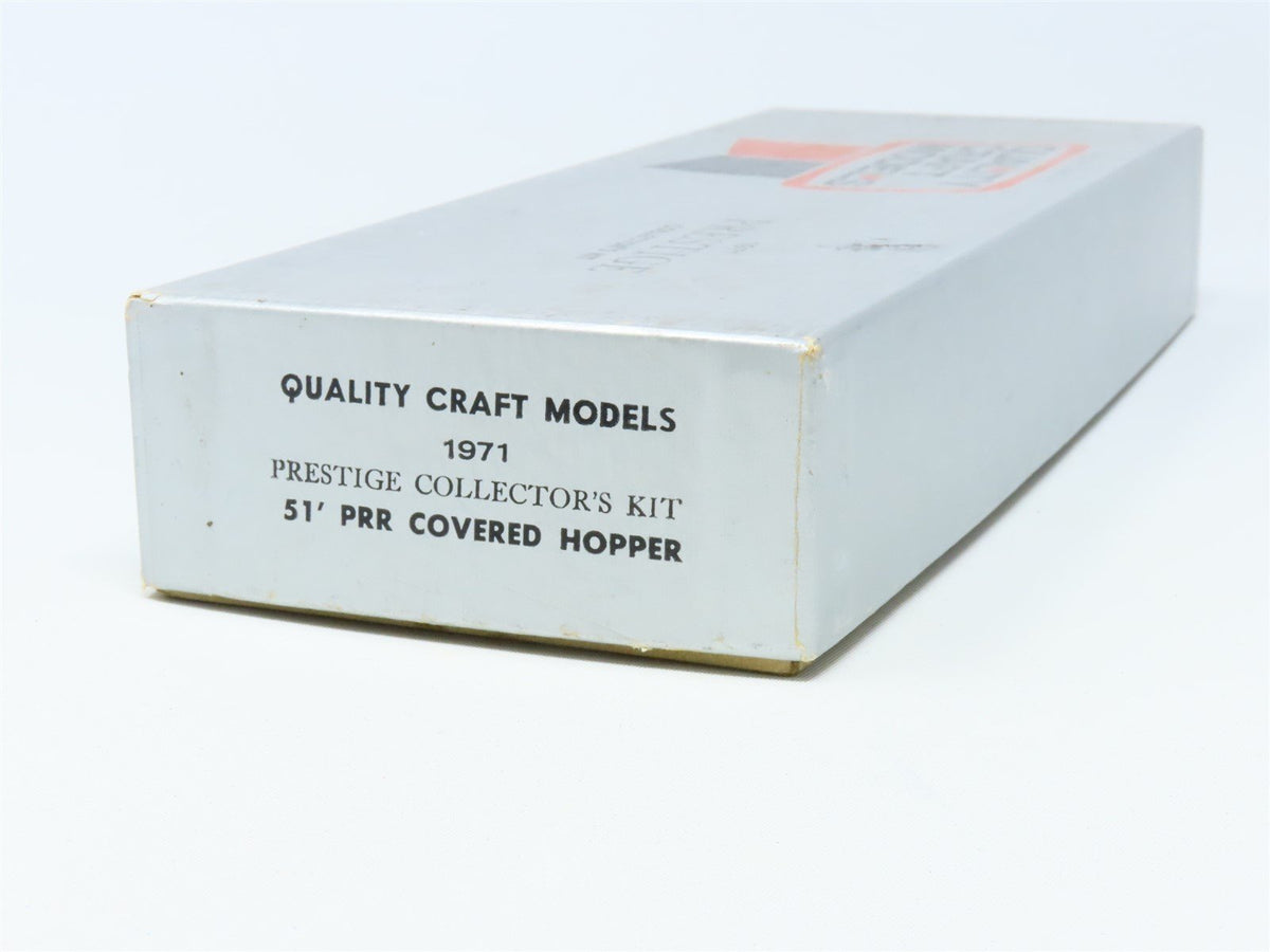 HO Quality Craft Models 1971 Prestige Collector&#39;s Kit 51&#39; PRR Covered Hopper