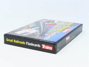 Trains Magazine #83009 Great Railroads Flashcards (36 Cards)