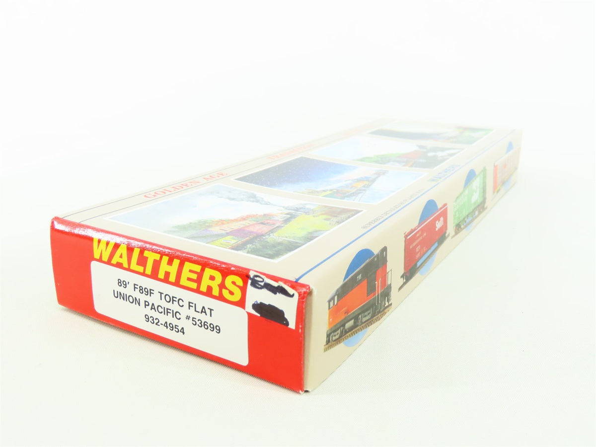 HO Scale Walthers Kit 932-4954 UP Union Pacific 89&#39; TOFC Flat Car #53699