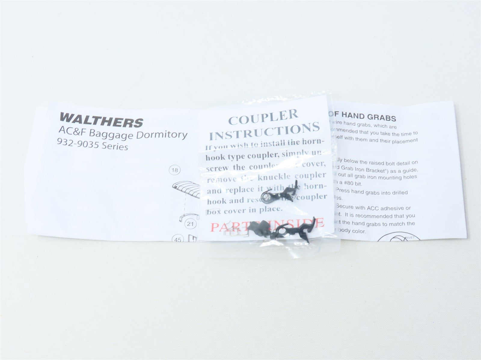 HO Scale Walthers 932-9035 GN Empire Builder Baggage-Dormitory Passenger