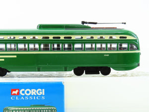 O 1/50 Scale Corgi Classics #55002 PCC Streetcar - San Francisco #1040