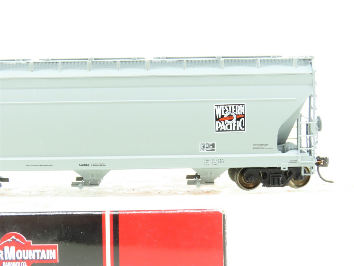 HO Scale InterMountain 47033-06 WP Western Pacific ACF 3-Bay Hopper #11795