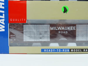 HO Walthers Gold Line 932-235313 MILW Milwaukee 86' 8-Door Box Car Set 2-Pack