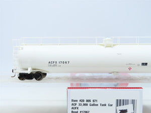 HO Scale Atlas 20005971 ACFX 33,000 Gallon Tank Car #17067