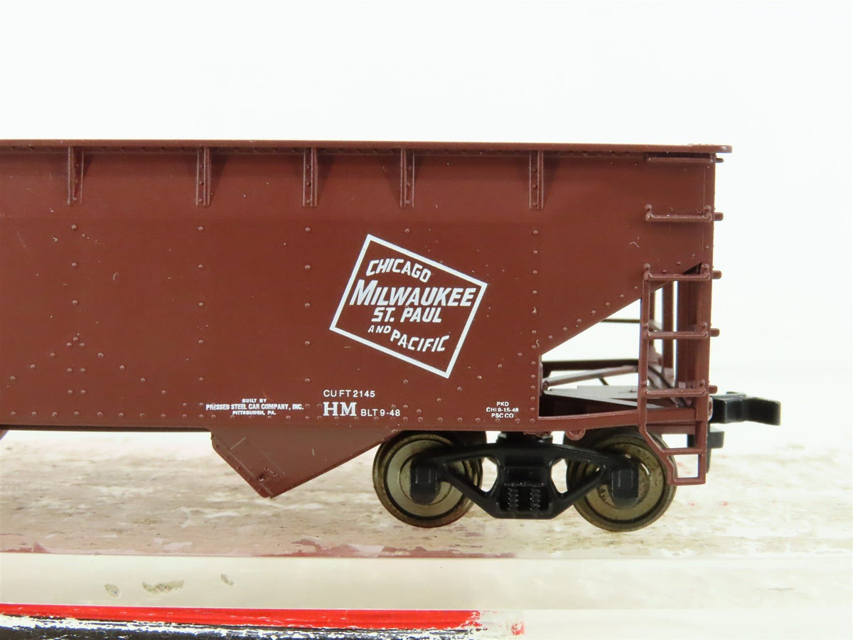 HO Scale Atlas 1866 MILW Milwaukee Road 2-Bay Open Hopper #96385