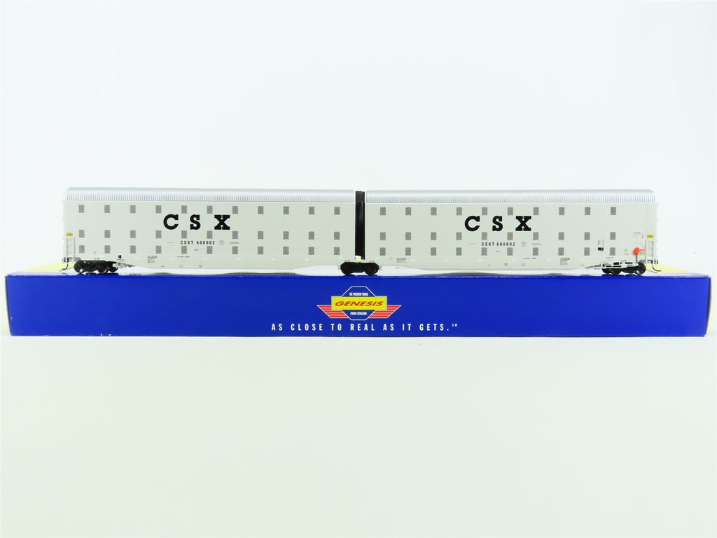 HO Scale Athearn Genesis #G4405 CSXT CSX Auto-Max Auto Carrier #600002