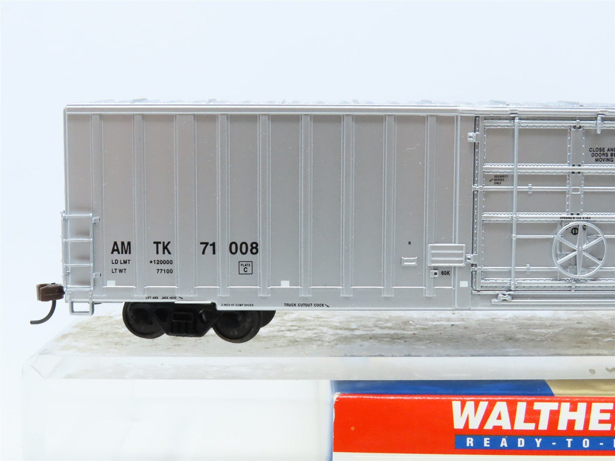 HO Scale Walthers 932-6042 AMTK Amtrak 60&#39; Steel Express Box Car #71008