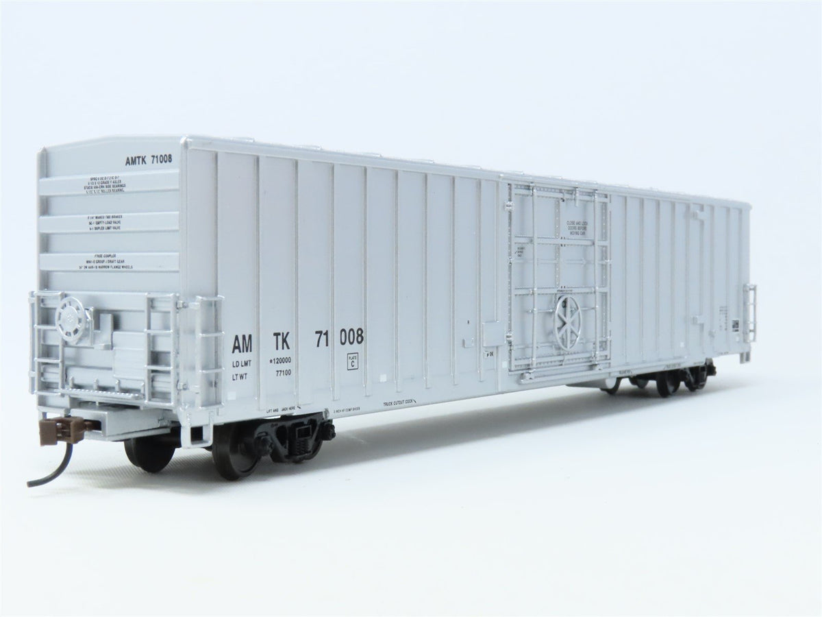 HO Scale Walthers 932-6042 AMTK Amtrak 60&#39; Steel Express Box Car #71008