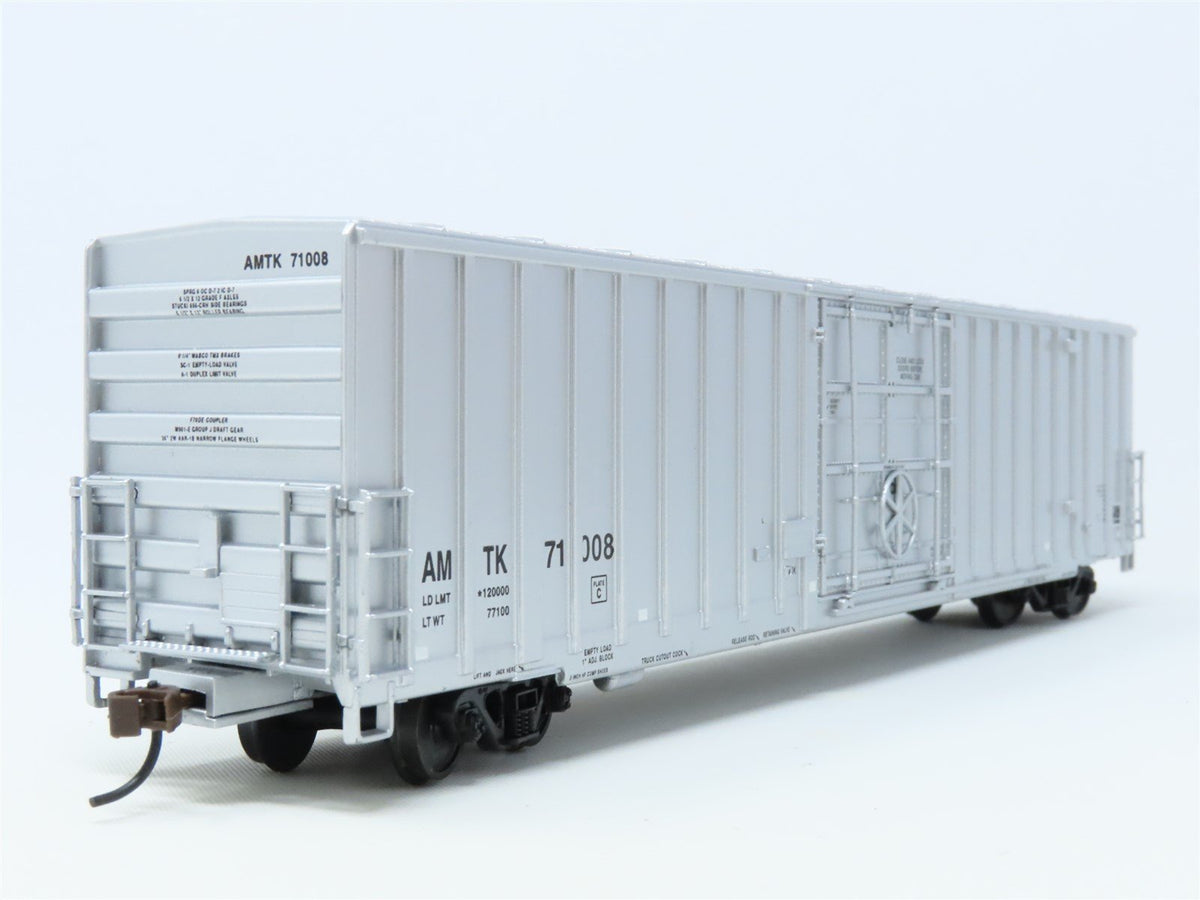 HO Scale Walthers 932-6042 AMTK Amtrak 60&#39; Steel Express Box Car #71008