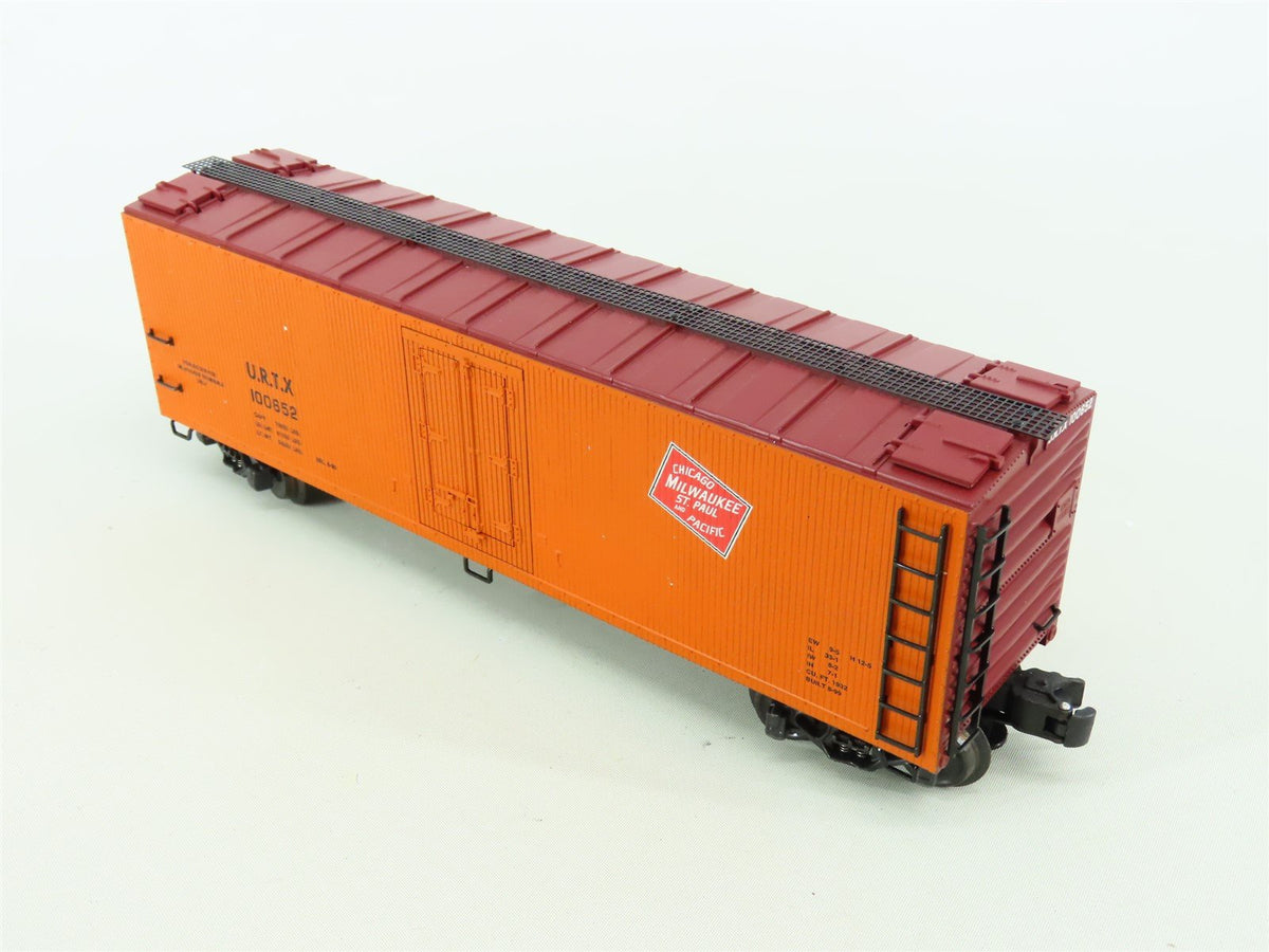 O Gauge 3-Rail K-Line K762-1371 URTX Milwaukee Road 40&#39; Express Reefer #100652