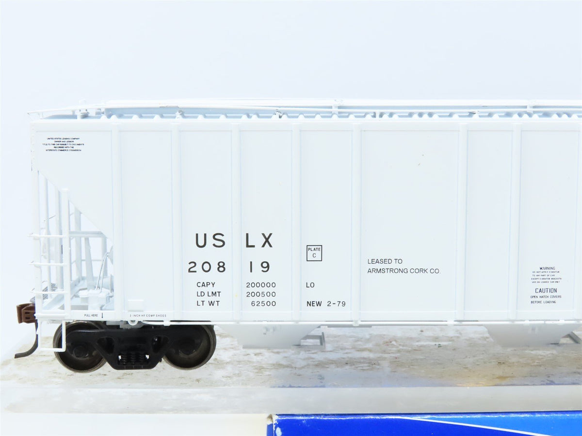 HO ExactRail Evolution EE-1714-6 USLX Armstrong Evans 3-Bay Hopper #20819