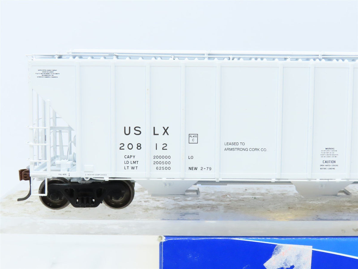 HO ExactRail Evolution EE-1714-4 USLX Armstrong Evans 3-Bay Hopper #20812