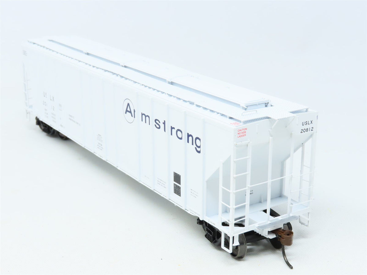 HO ExactRail Evolution EE-1714-4 USLX Armstrong Evans 3-Bay Hopper #20812