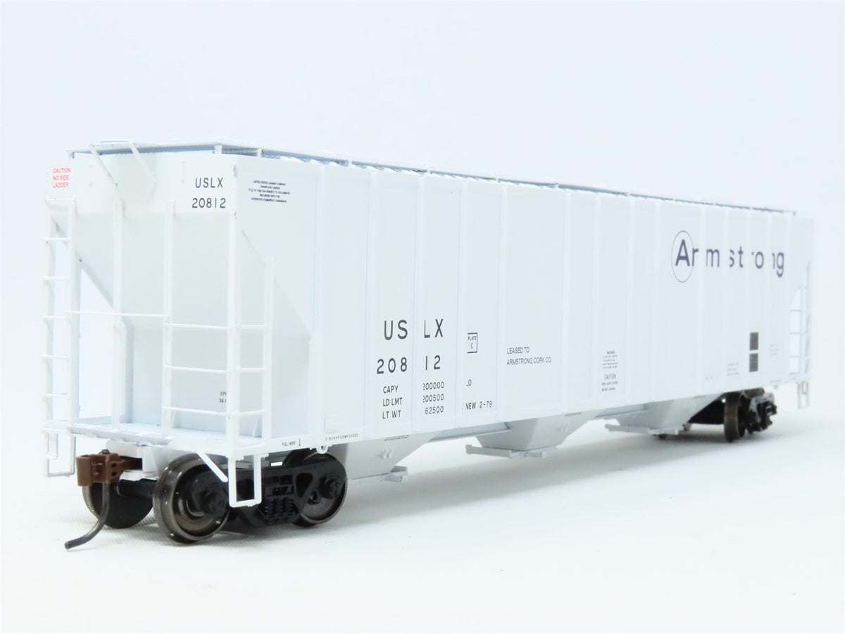 HO ExactRail Evolution EE-1714-4 USLX Armstrong Evans 3-Bay Hopper #20812