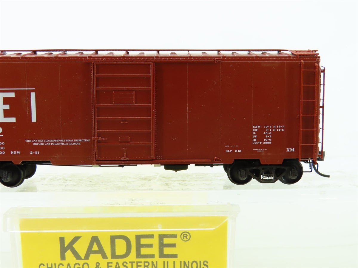 HO Scale Kadee 4031 C&amp;EI Chicago &amp; Eastern Illinois 40&#39; Steel Box Car #65569