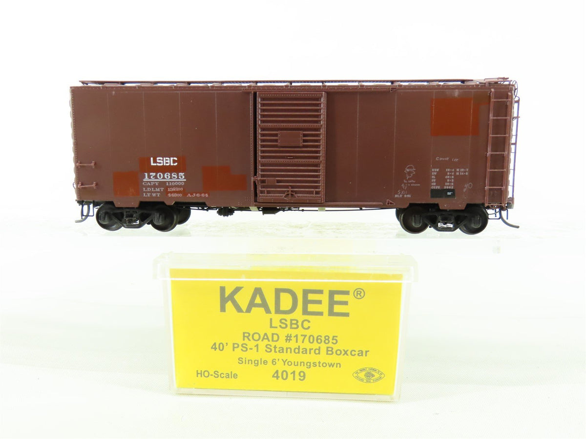 HO Scale Kadee 4019 LSBC La SALLE &amp; Bureau County 40&#39; PS-1 Box Car #170685