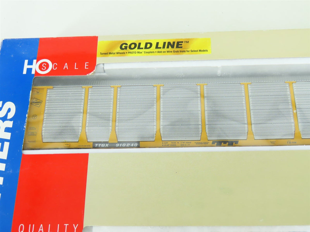 HO Walthers Gold Line 932-240105 TTX MILW Bi-Level Auto Carrier Set 2Pk