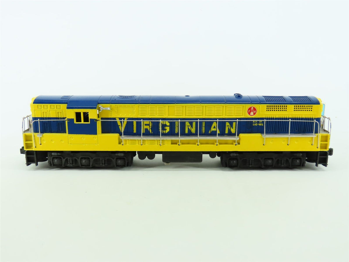 O Gauge 3-Rail Lionel Postwar 2331-15 VGN Virginian FM Trainmaster Diesel #2331