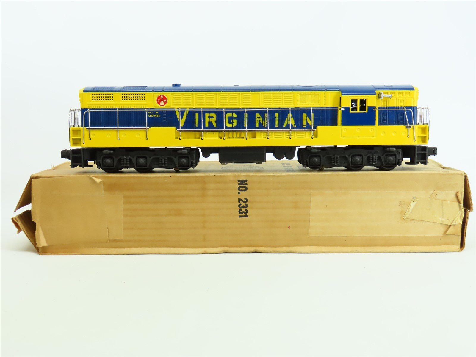 O Gauge 3-Rail Lionel Postwar 2331-15 VGN Virginian FM Trainmaster Diesel #2331