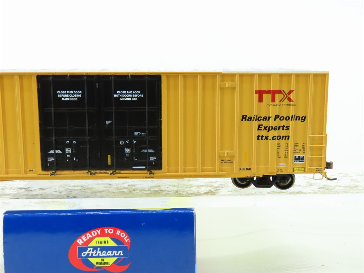 HO Scale Athearn 96299 TBOX Railbox 60&#39; Gunderson Hi-Cube Box Car #666992