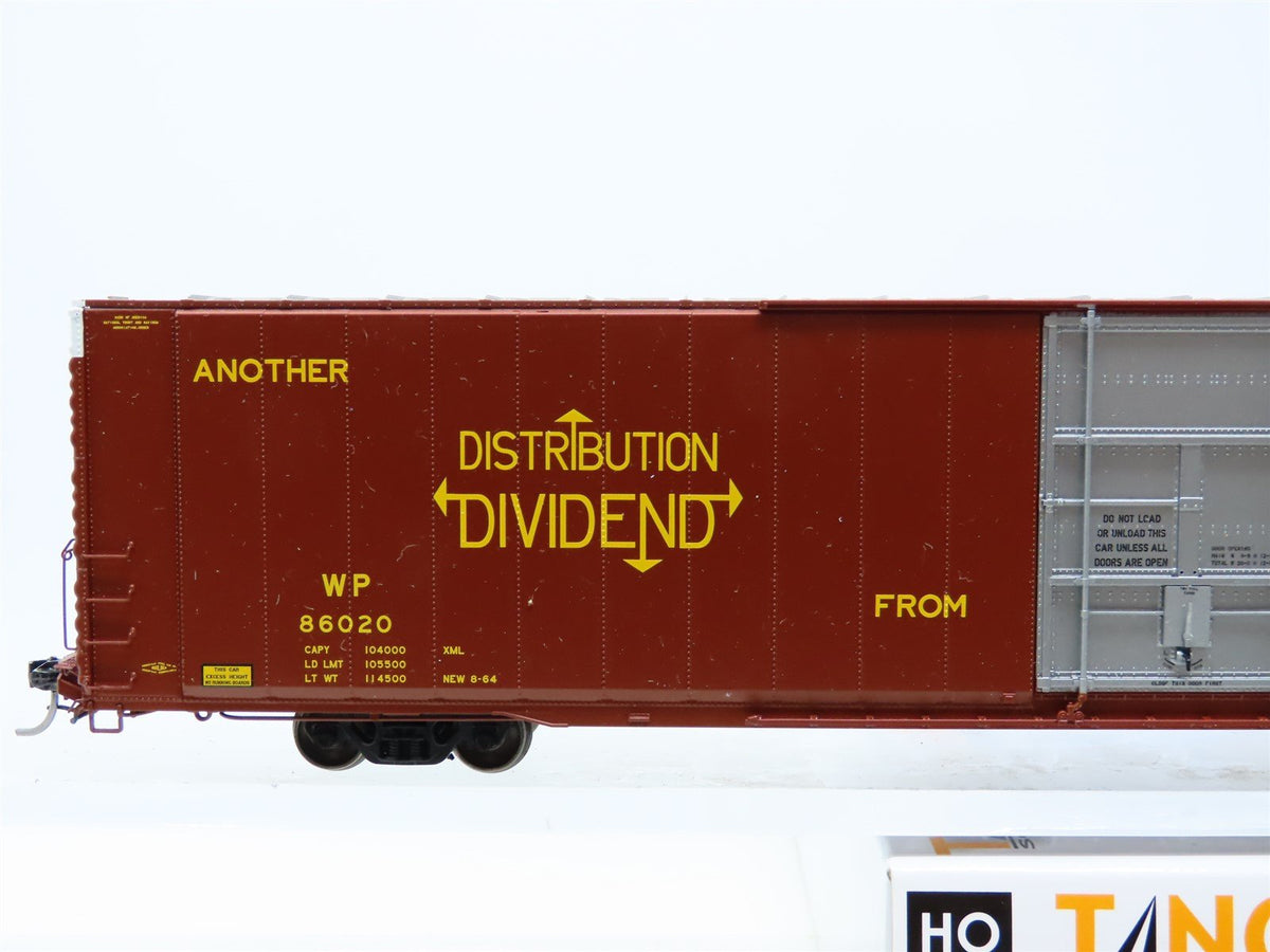 HO Tangent 25022-04 WP Western Pacific 86&#39; Greenville High Cube Box Car #86020