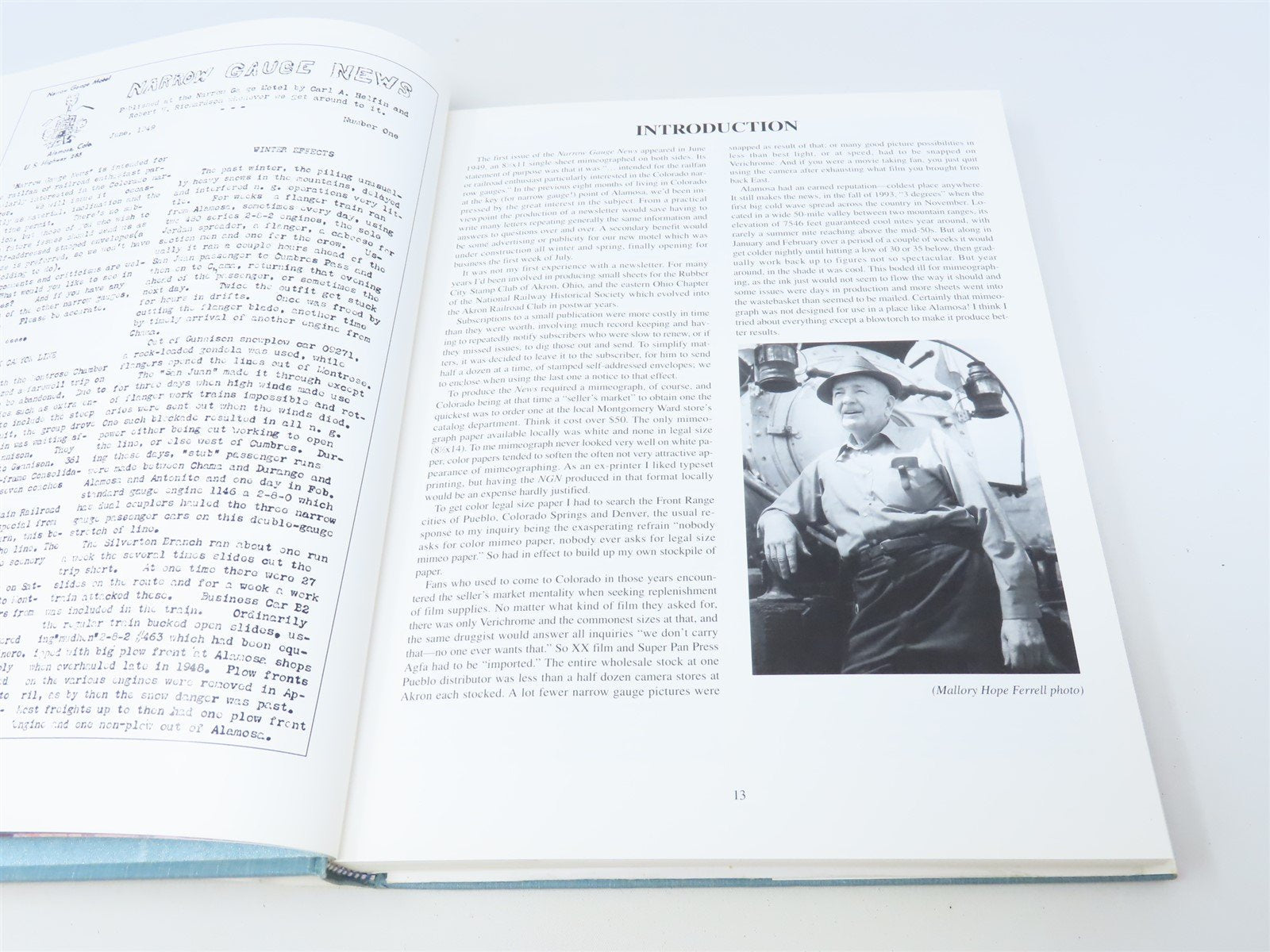 CRM Annual No. 21 Narrow Gauge News by Robert W Richardson ©1994 HC Book