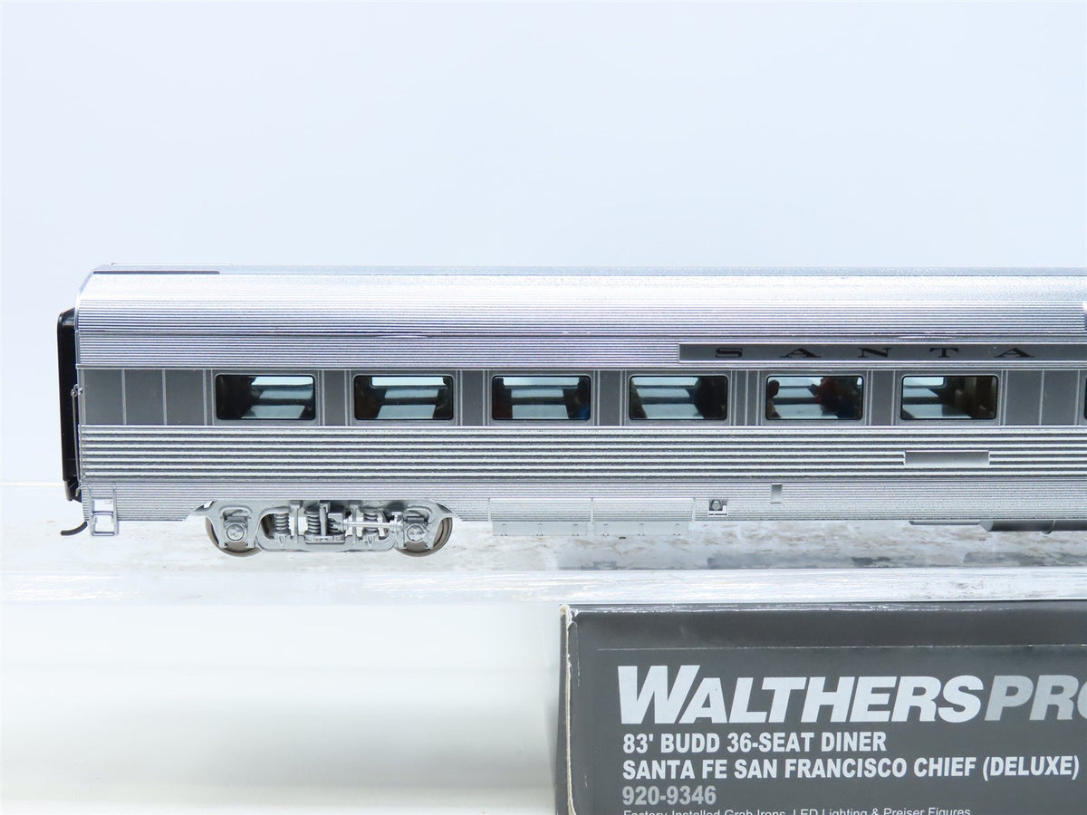 HO Scale Walthers Proto 920-9346 ATSF Santa Fe 83&#39; Budd 36-Seat Diner Passenger