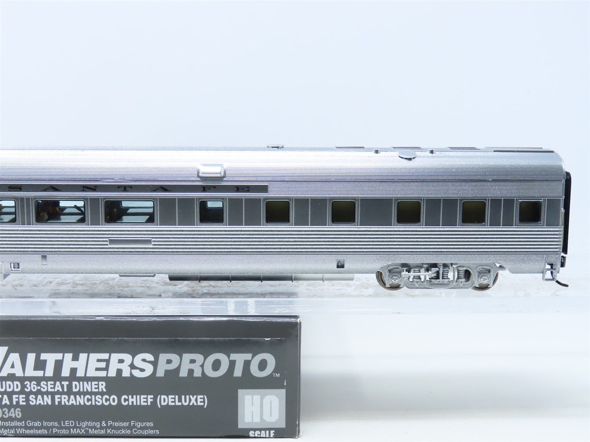 HO Scale Walthers Proto 920-9346 ATSF Santa Fe 83&#39; Budd 36-Seat Diner Passenger