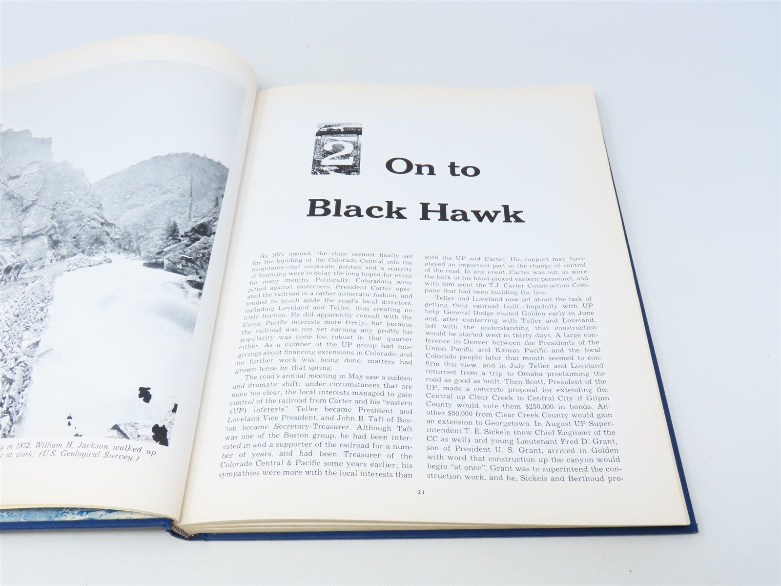 CRM Annual No. 10 Narrow Gauge to Central & Silver Plume by C.W. Hauck ©1972 HC